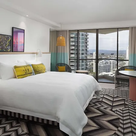 Qt Gold Coast Hotel Exterior photo A guest room at the hotel